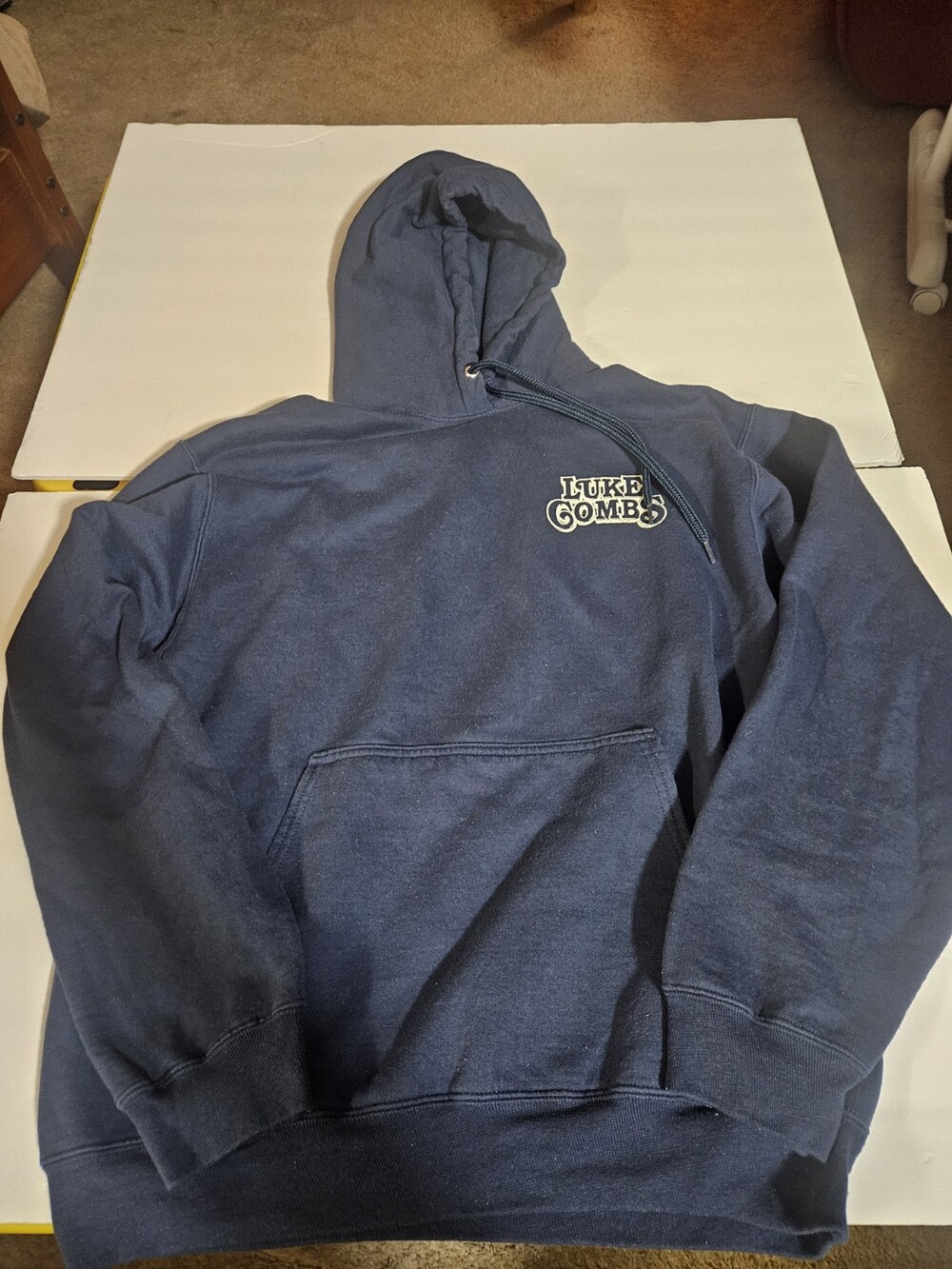 Luke Combs "Beer Never Broke My Heart" Concert Hoodie M
